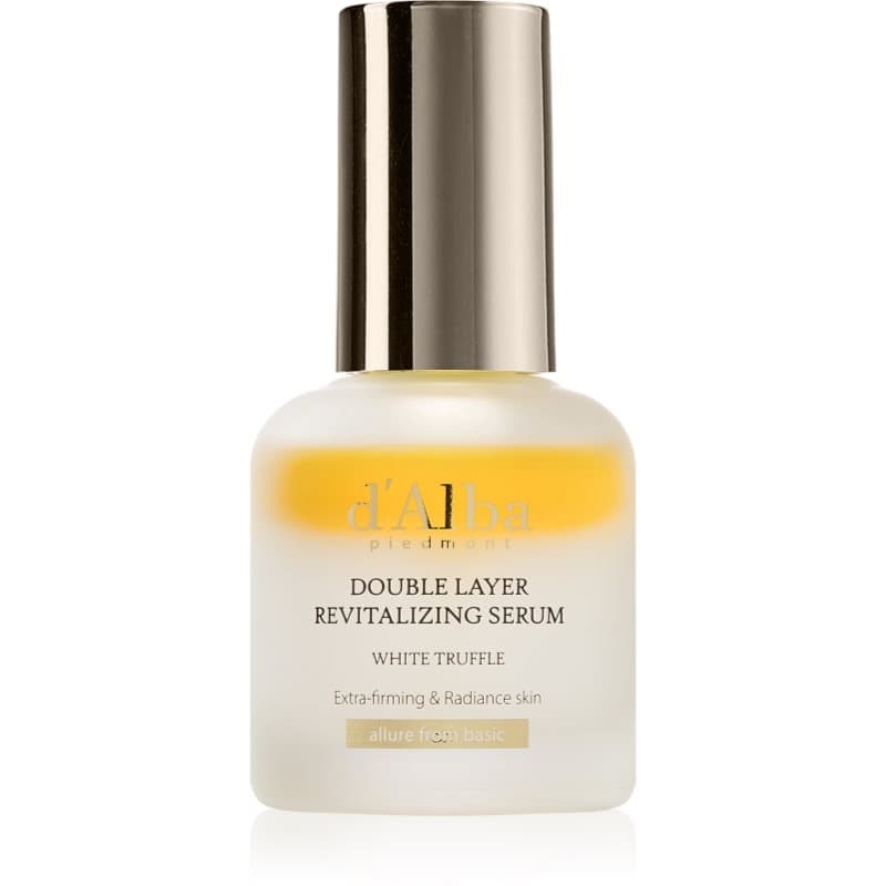 White Truffle Double Layer Revitalizing Serum rewitalizujące serum do twarzy do rozjaśnienia i nawilżenia