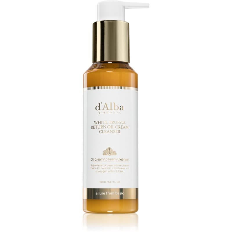 White Truffle Return Oil Cream Cleanser nawilżający olejek czyszczący dla efektu rozjaśnienia i wygładzenia skóry