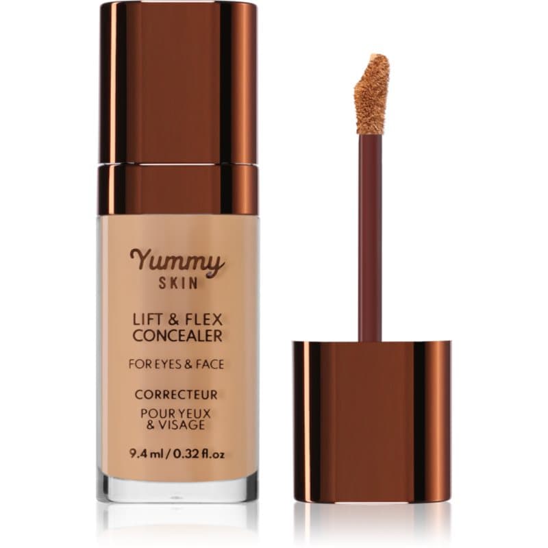 Yummy Skin Lift & Flex Concealer korektor w płynie z matowym wykończeniem odcień 9 - Medium With Peach Undertones