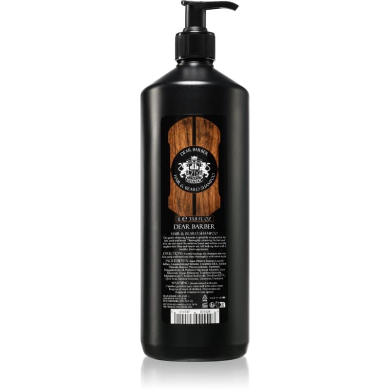 Shampoo szampon do włosów i brody
