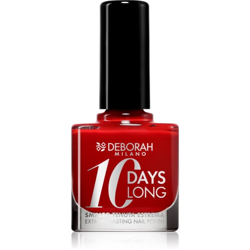 10 Days Long szybkoschnący lakier do paznokci odcień 161 Dark Red