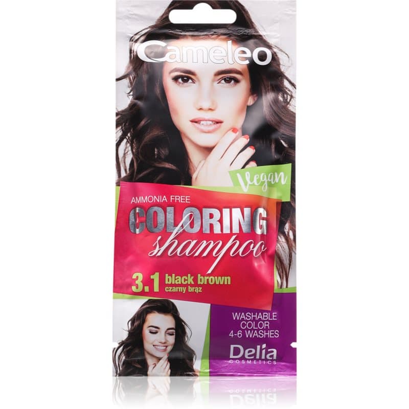 Cameleo Coloring Shampoo szampon tonujący do włosów odcień 3.1 Black Brown