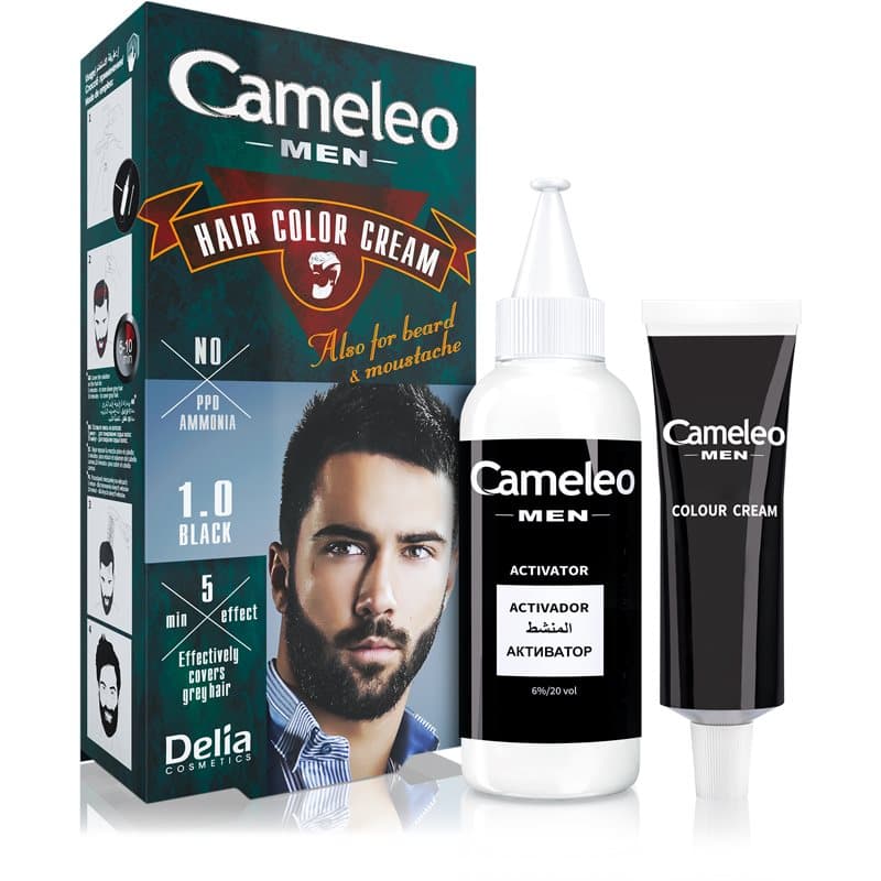 Cameleo Men farba do włosów odcień 1.0 Black