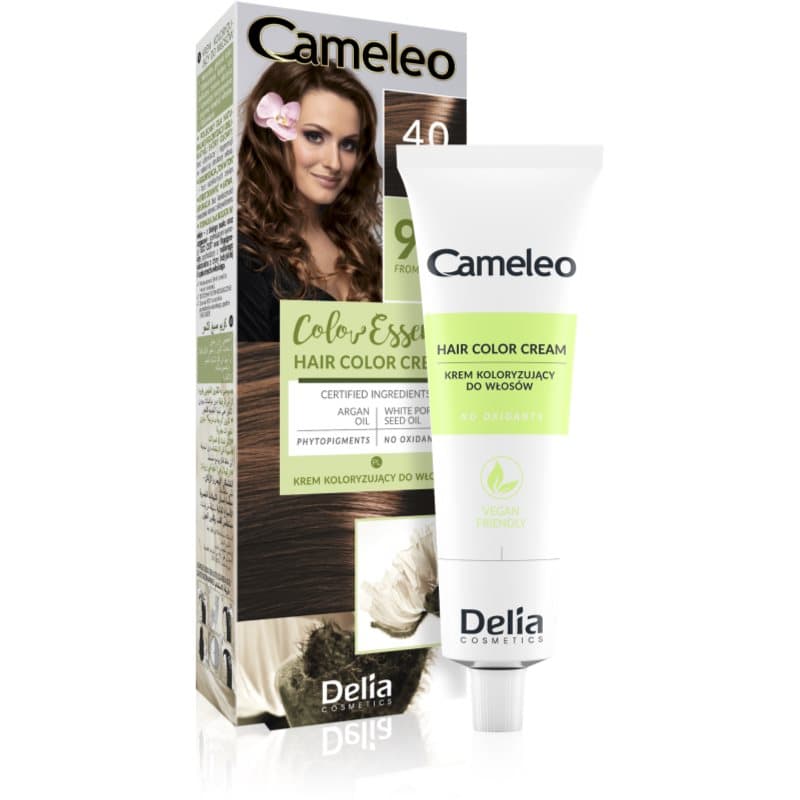 Cameleo Color Essence farba do włosów w tubce odcień 4.0 Brown