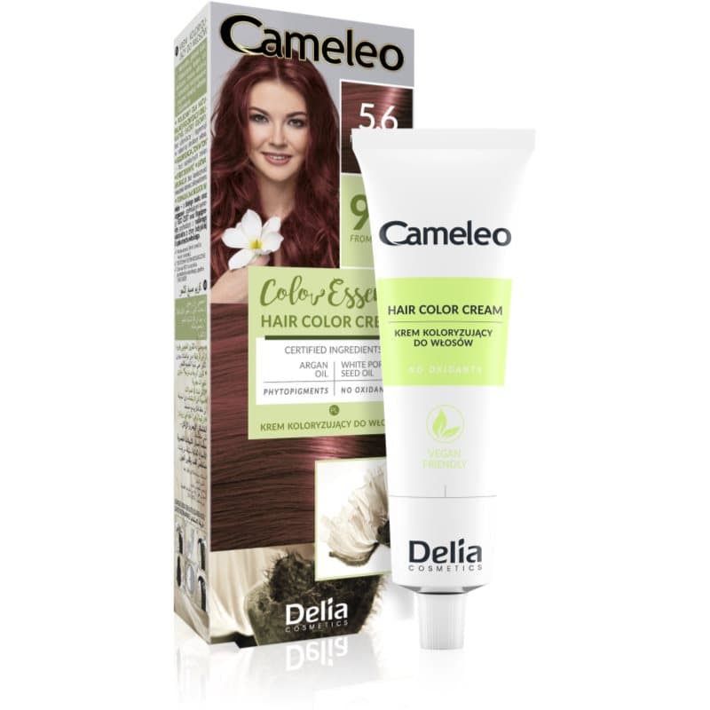 Cameleo Color Essence farba do włosów w tubce odcień 5.6 Mahogany Brown