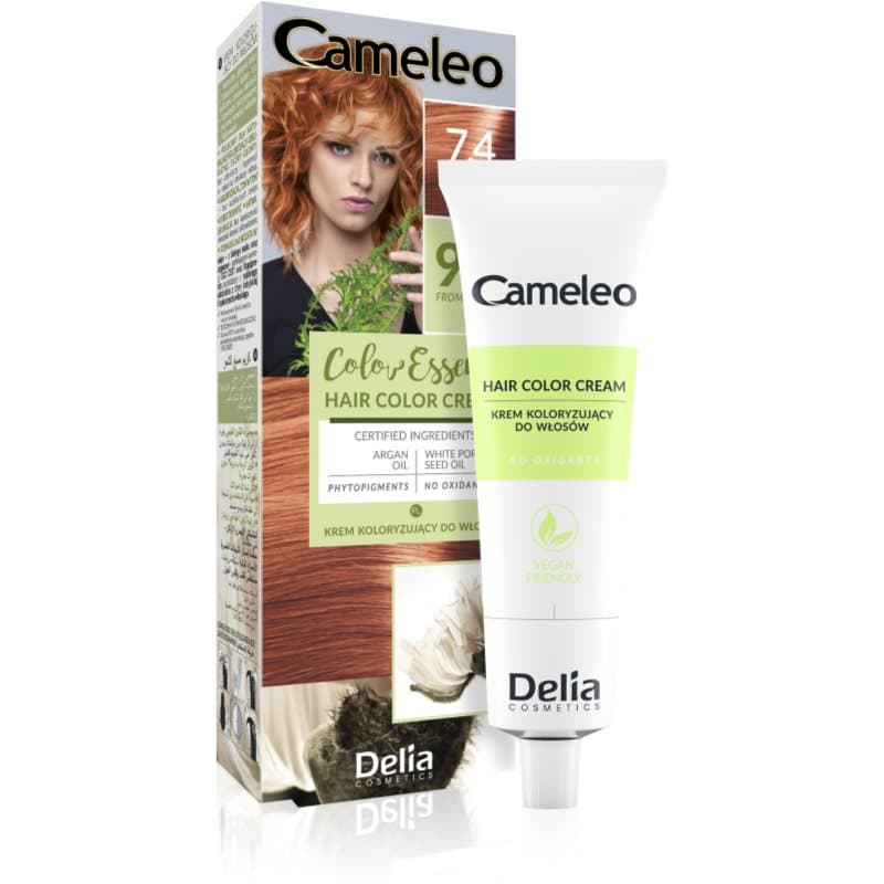 Cameleo Color Essence farba do włosów w tubce odcień 7.4 Copper Red