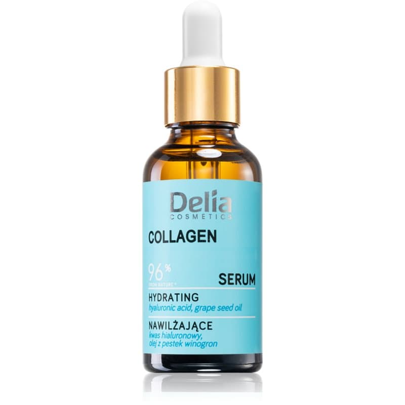 Collagen serum nawilżające do twarzy, szyi i dekoltu