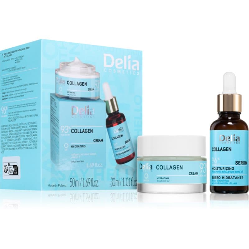 Collagen Set zestaw upominkowy do twarzy, szyi i dekoltu