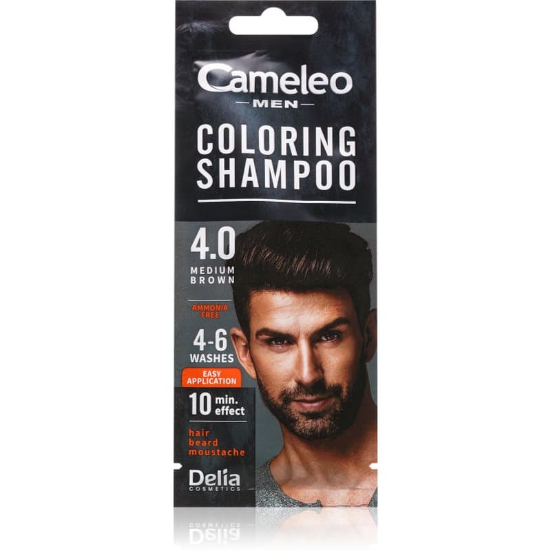 CAMELEO MEN Szamponetka koloryzująca 5.0 Jasny brąz