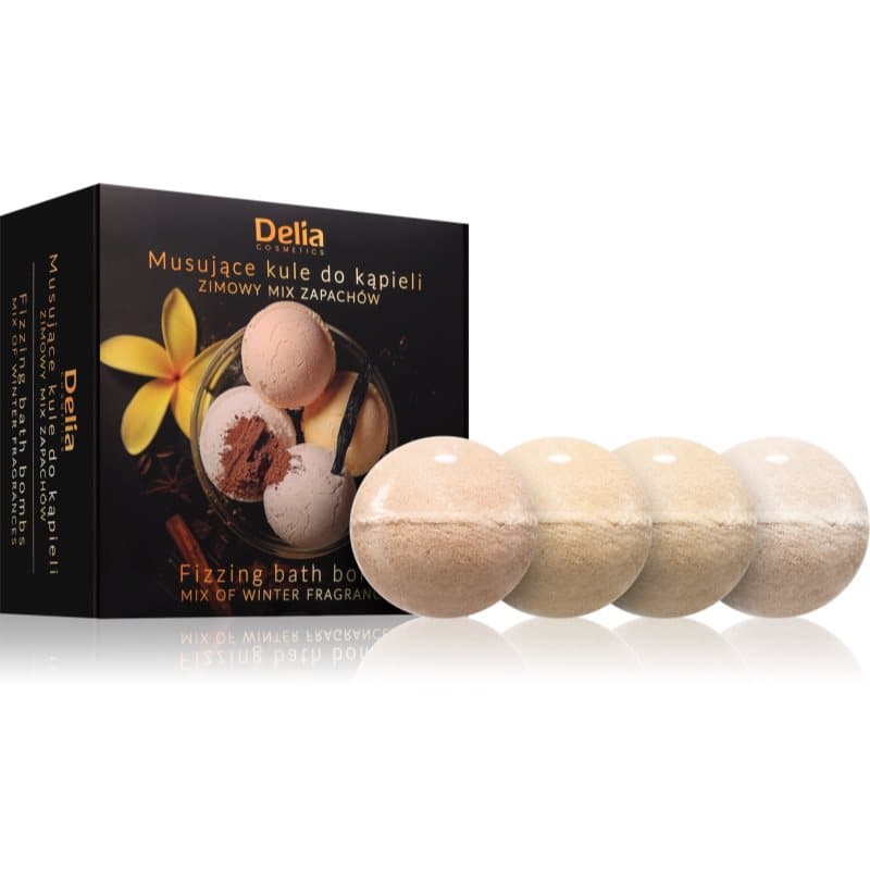 Fizzing Bath Bombs Winter Mix zestaw upominkowy do kąpieli