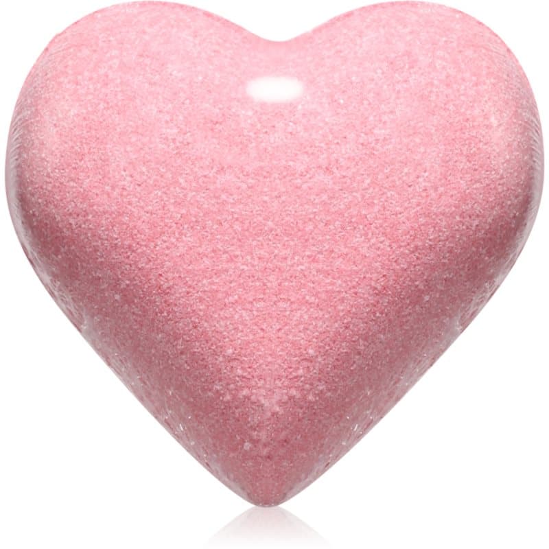 Fizzing Bath Heart Wild Strawberry kule do kąpieli o smaku truskawki