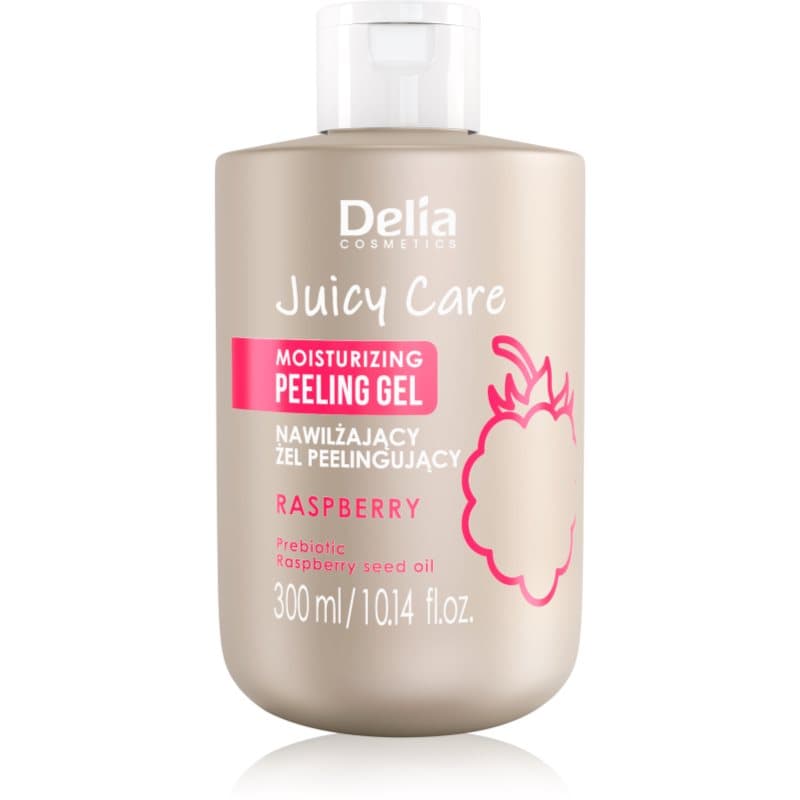 Juicy Care Raspberry nawilżający peeling do ciała