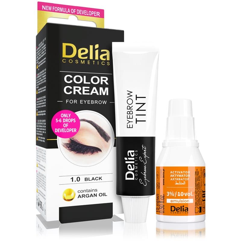 Eyebrow Expert Henna kremowa do brwi - 1.0 Czarna