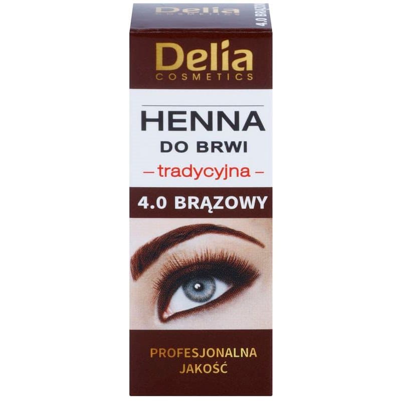 Henna farbka do brwi odcień 4.0 Brown +