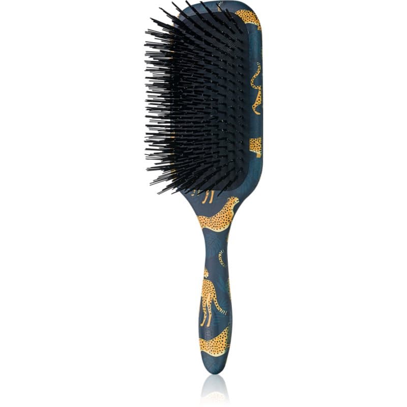 D Tangle Tamer Ultra Deluxe Leopard płaska szczotka