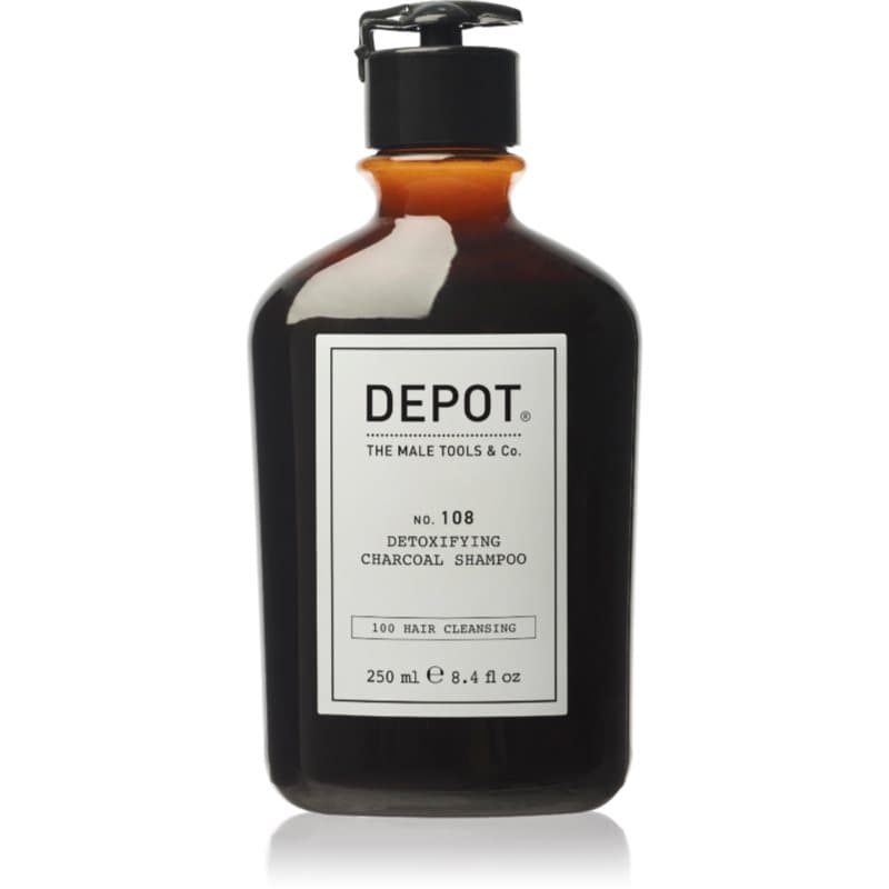 NO. 108 DETOXIFYING CHARCOAL SHAMPOO szampon oczyszczająco-detoksykujący do wszystkich rodzajów włosów