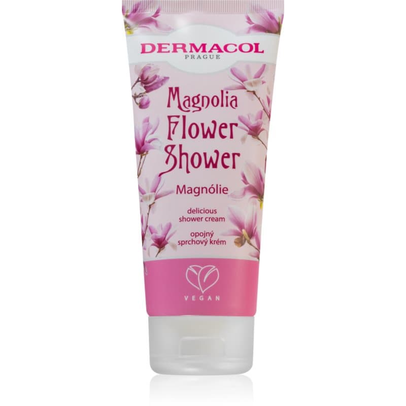 Flower Care Magnolia łagodny krem pod prysznic o zapachu kwiatów
