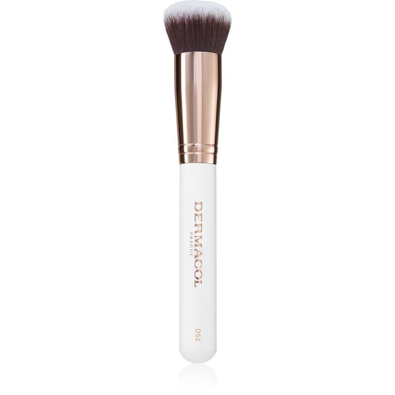 Accessories Master Brush by PetraLovelyHair pędzel do podkładu i pudru D52 Rose Gold