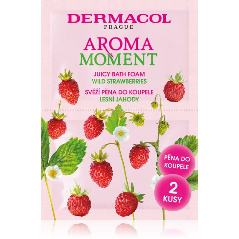 Aroma Moment Wild Strawberries piana do kąpieli opakowanie podróżne