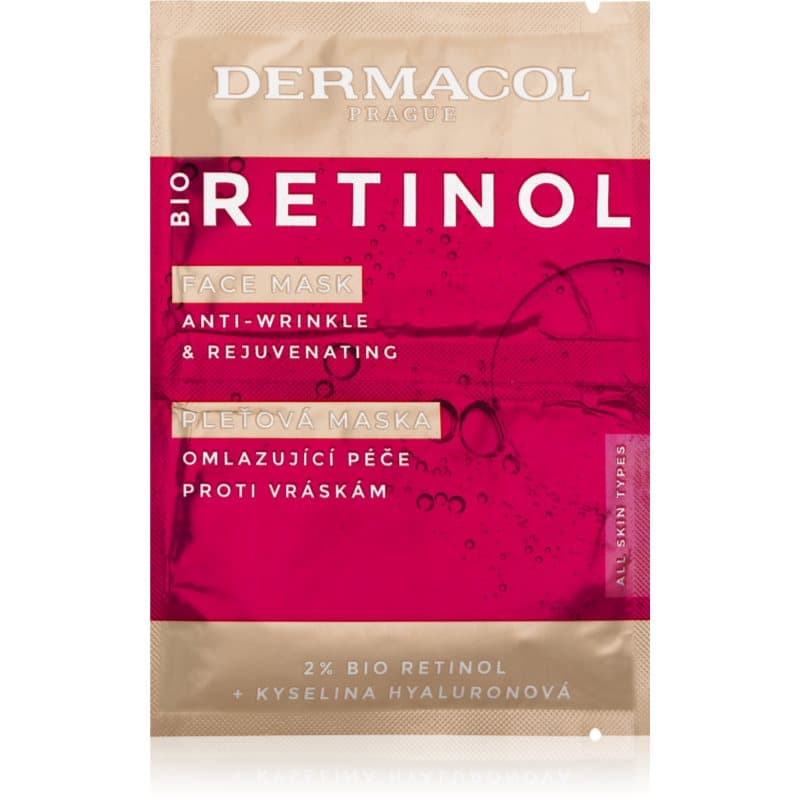Bio Retinol kremowa maseczka przeciw zmarszczkom