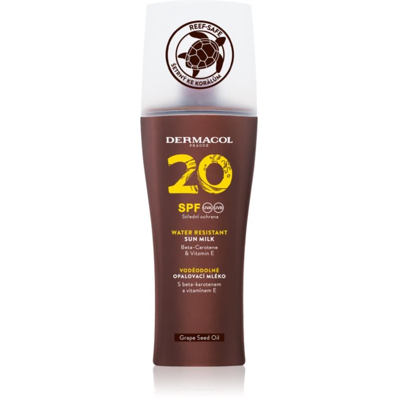Sun Water Resistant wodoodporne mleczko do opalania w sprayu SPF20