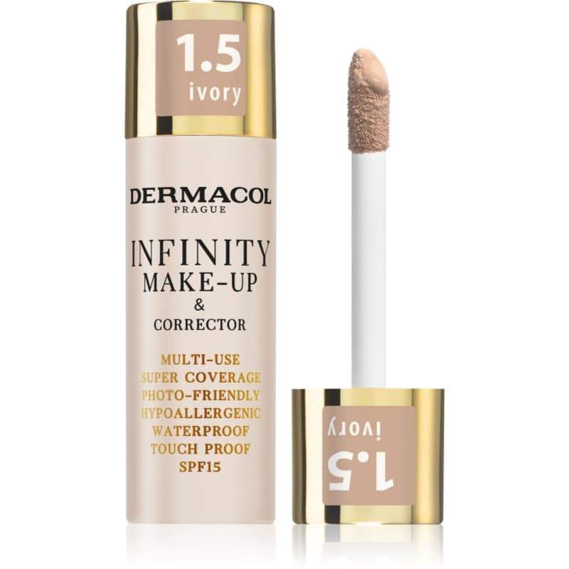 Infinity podkład mocno kryjący SPF 15 odcień 1.5 Ivory