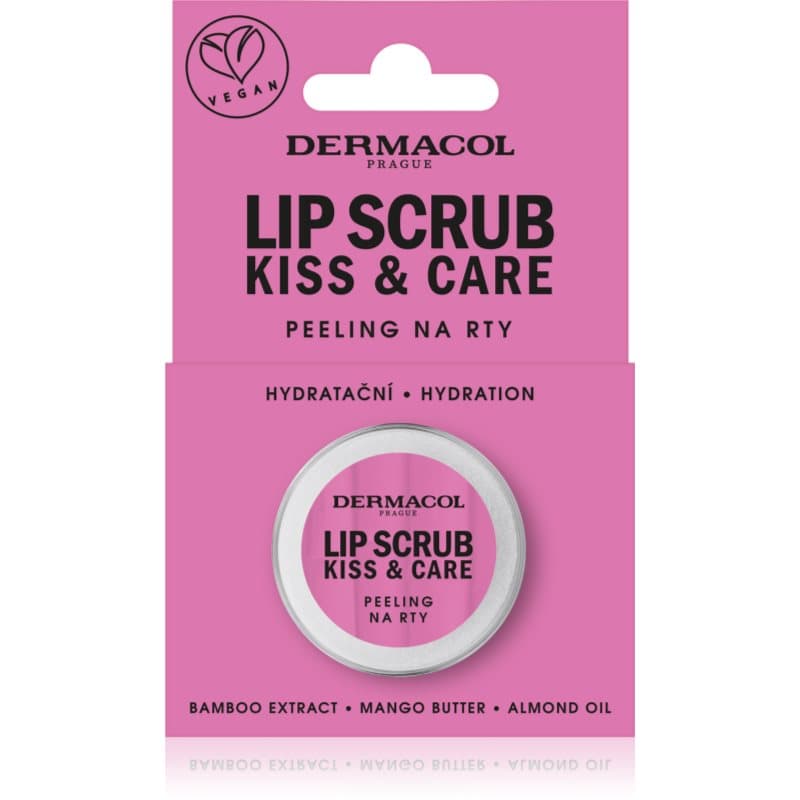 Kiss & Care peeling do ust z bambusa zapachy Red Fruit