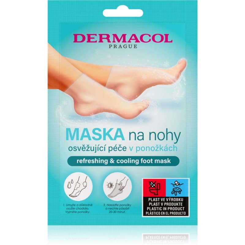 Foot Mask Refreshing & Cooling regenerująca maska do stóp w postaci skarpetek o działaniu odświeżającym