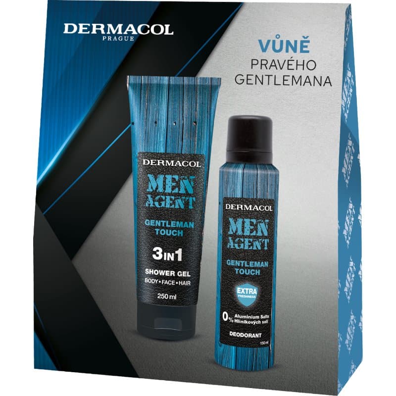 Men Agent Gentleman Touch zestaw upominkowy do ciała dla mężczyzn