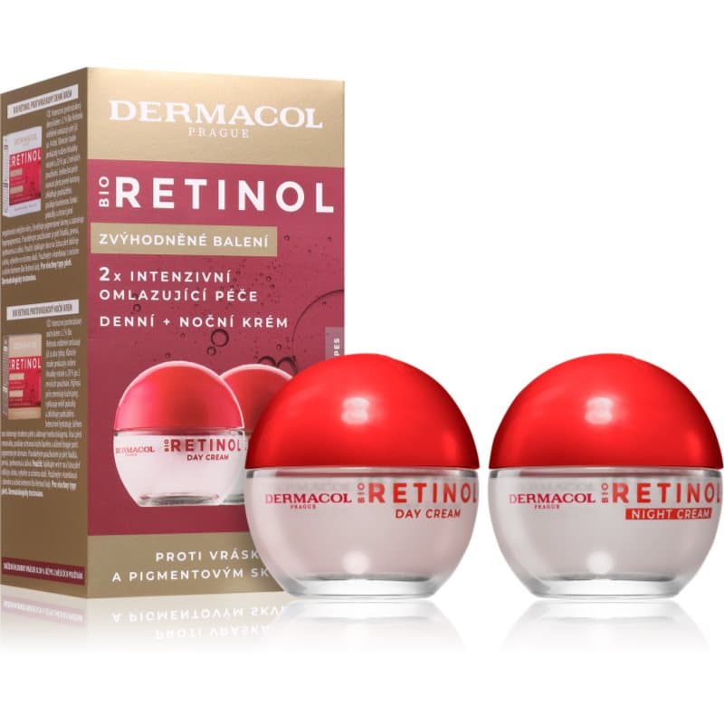 Bio Retinol krem na dzień i na noc podwójne opakowanie