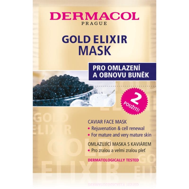 Gold Elixir maseczka do twarzy z kawiorem