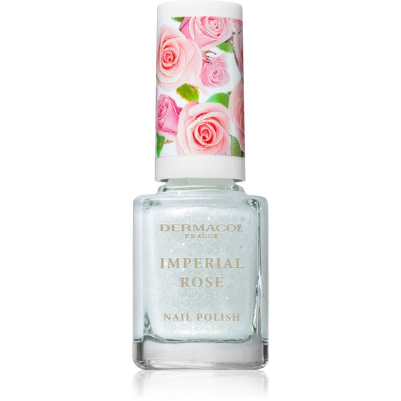 Imperial Rose lakier do paznokci z błyszczącymi cząsteczkami odcień 01