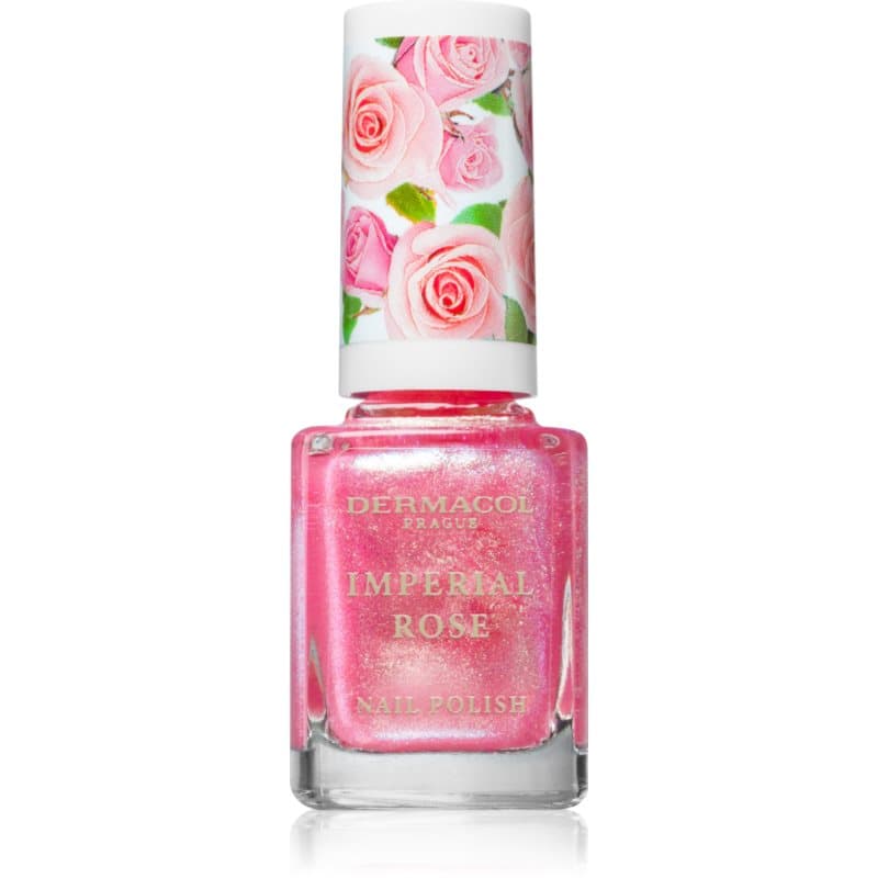 Imperial Rose lakier do paznokci z błyszczącymi cząsteczkami odcień 02