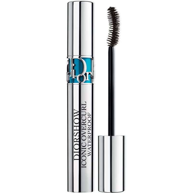 Diorshow Iconic Overcurl Waterproof pogrubiający i podkręcający tusz do rzęs wodoodporna odcień 091 Black