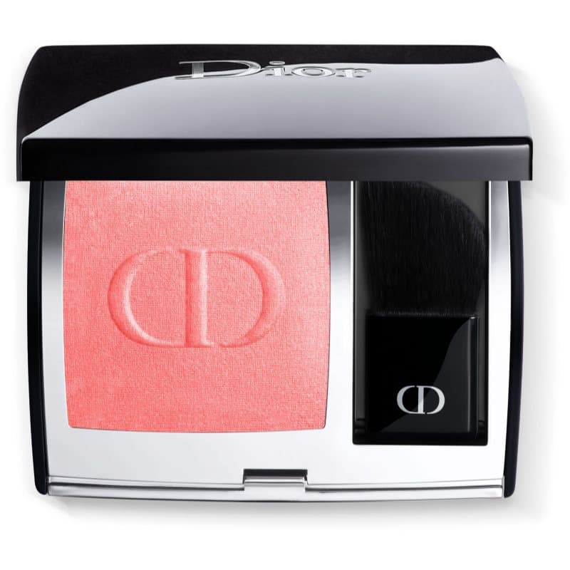 Rouge Blush róż w kompakcie, pędzel i lusterko odcień 028 Actrice (Satin)