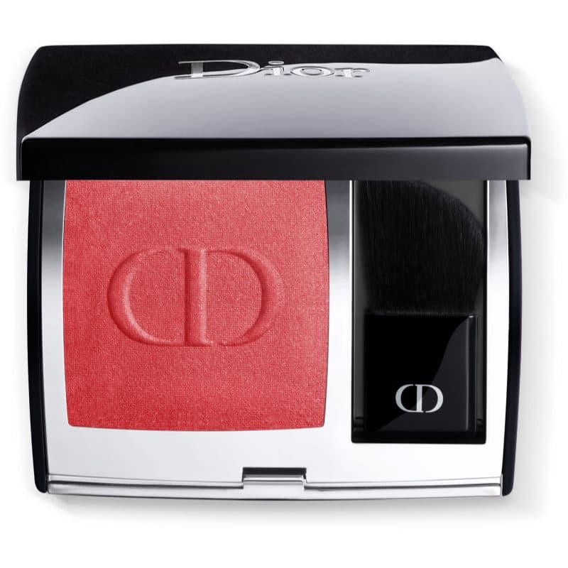 Rouge Blush róż w kompakcie, pędzel i lusterko odcień 999 (Satin)