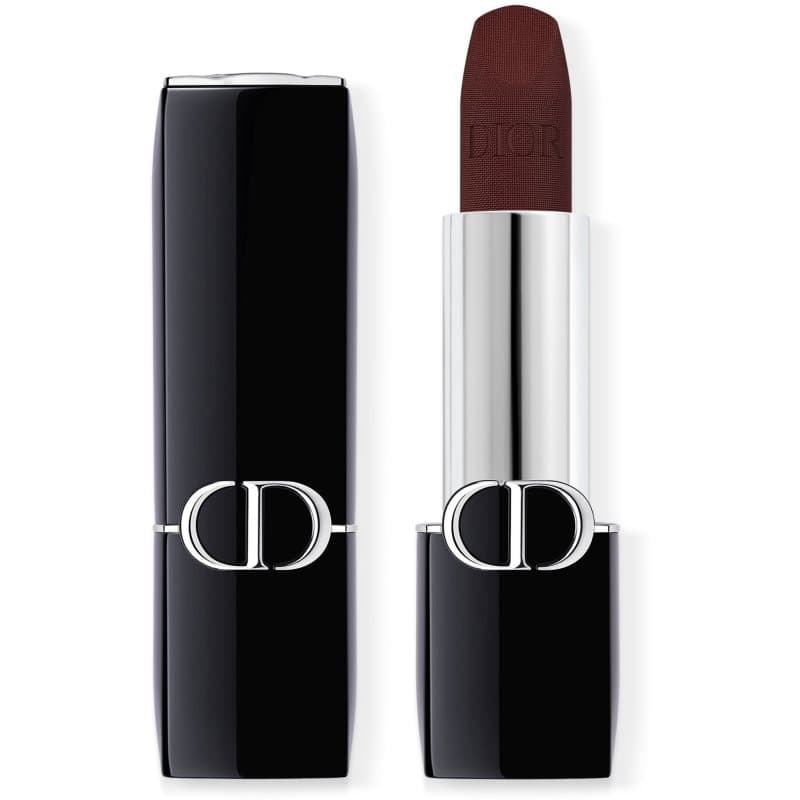 Rouge Dior Balm nawilżający balsam do ust napełnialny odcień 001 Diormidnight