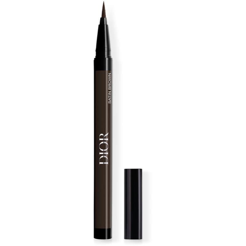 Diorshow Liquid Liner płynny eyeliner w pisaku wodoodporne odcień 781 Satin Brown