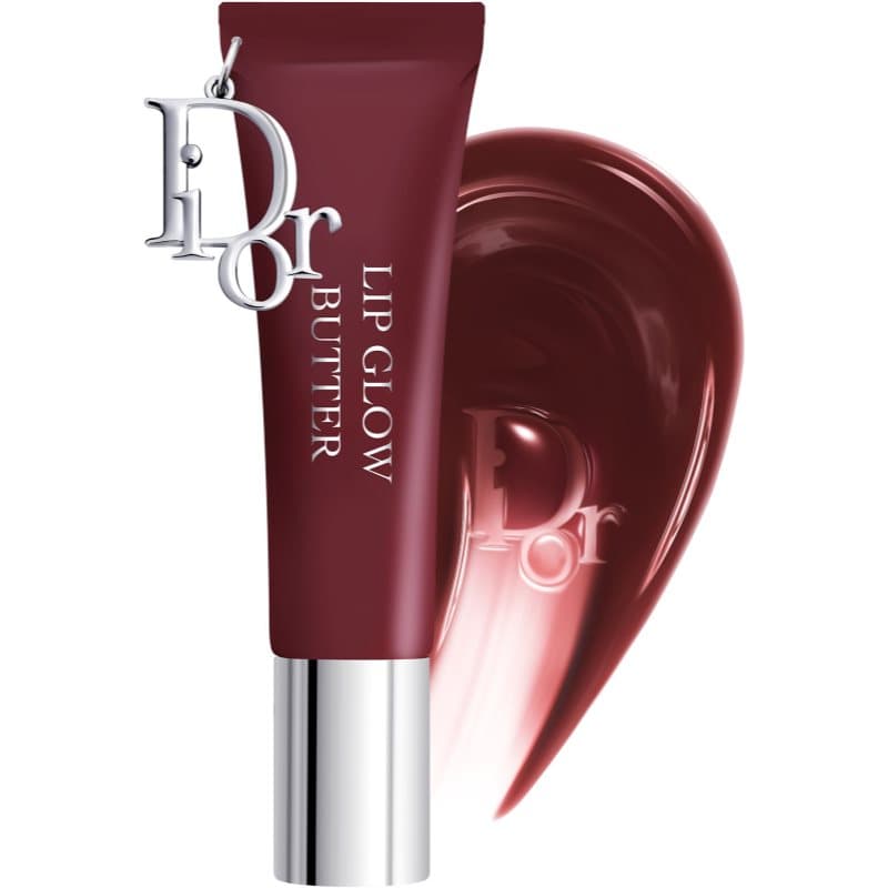 Dior Addict Lip Glow Butter pielęgnujący błyszczyk do ust s ceramidy a peptidy odcień 104 Black Cherry