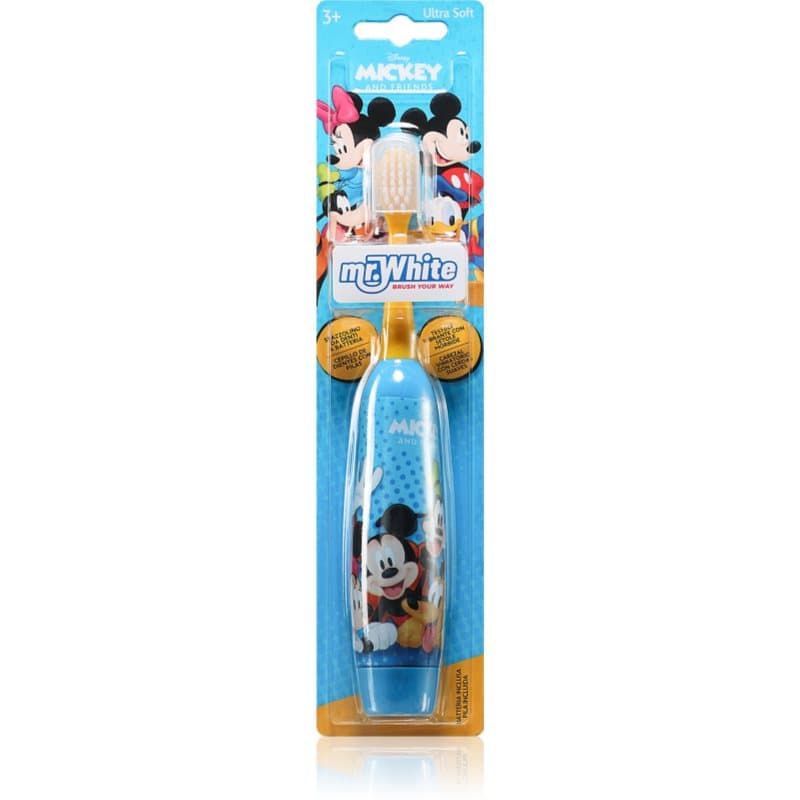 Mickey&Friends mr.White szczoteczka do zębów na baterie ultra soft dla dzieci 3+