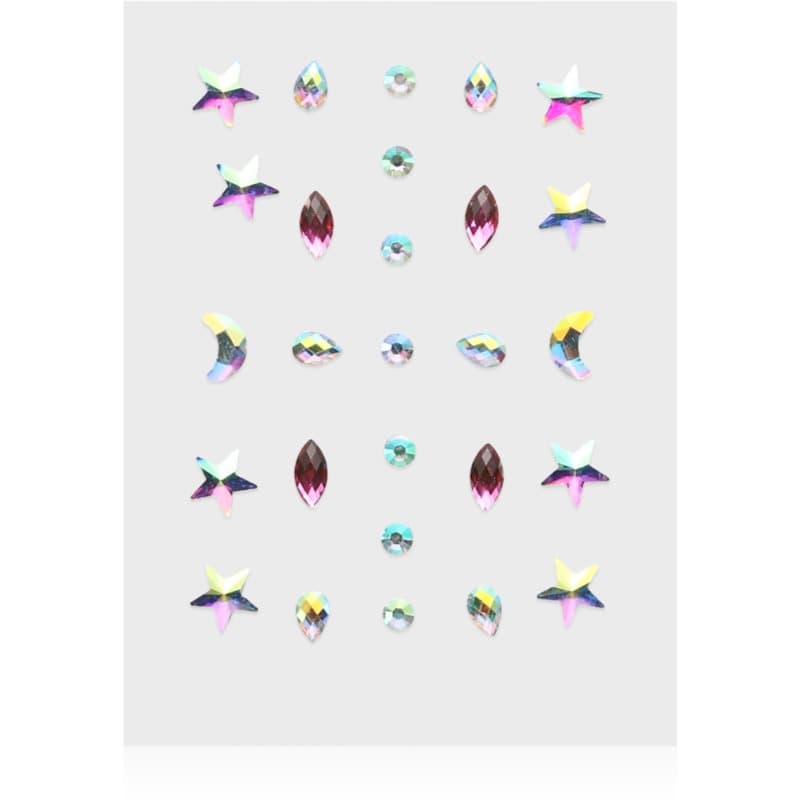 Face Stones naklejki do twarzy Pink Tears