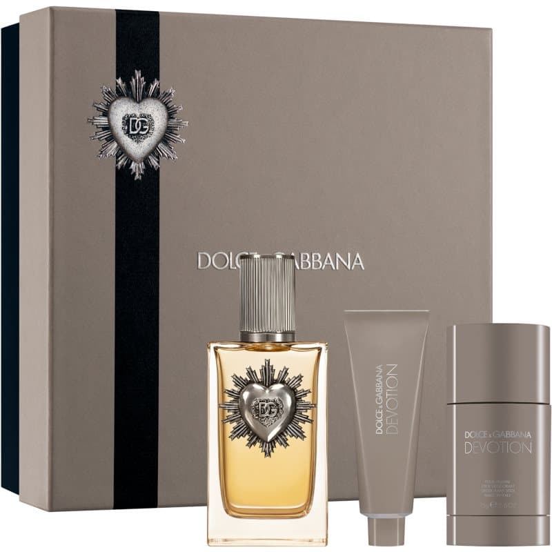 & gabbana - Devotion - Zestaw Woda Perfumowana, Żel Pod Prysznic, Dezodorant - Devotion For Men Set - Dla Mężczyzn