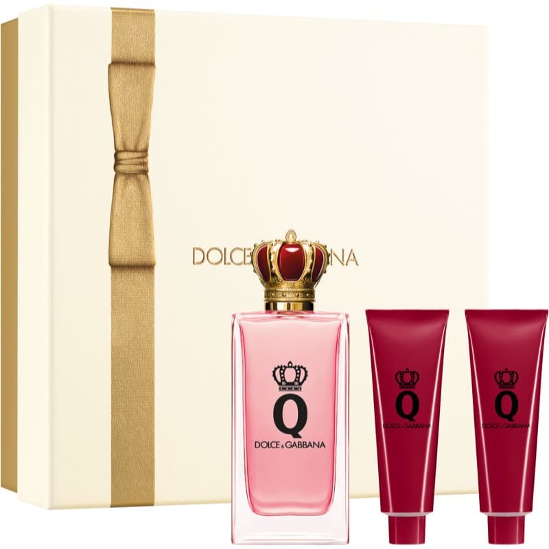 Q by Dolce&Gabbana EDP Trio Gift Set zestaw upominkowy dla kobiet
