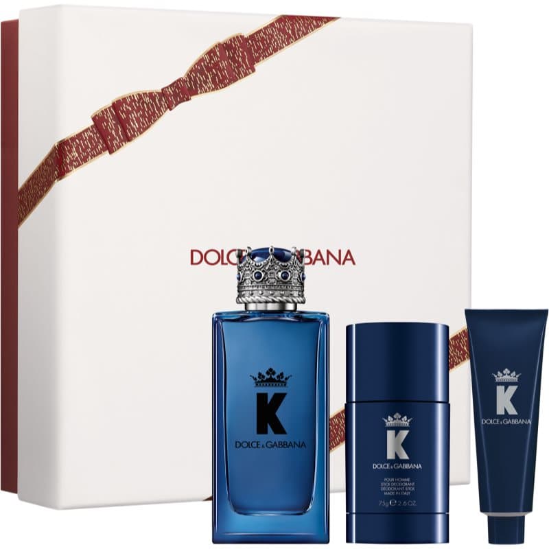 K by Dolce&Gabbana EDP Trio Gift Set zestaw upominkowy dla mężczyzn