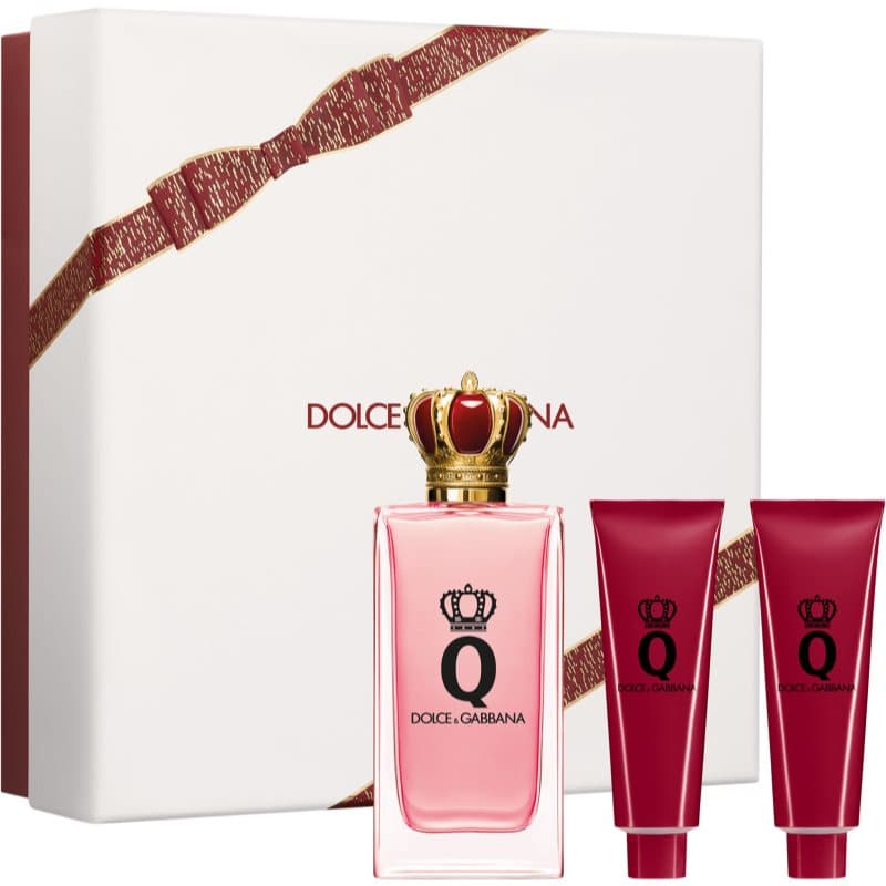 Q by Dolce&Gabbana EDP Trio Gift Set zestaw upominkowy dla kobiet