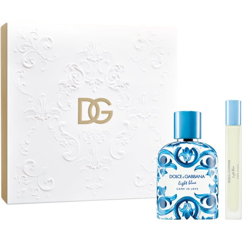 Light Blue Capri In Love Pour Homme Gift Set zestaw upominkowy dla mężczyzn