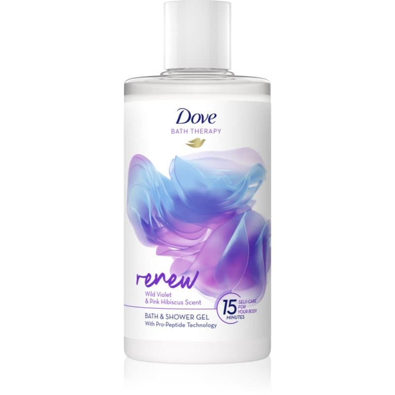 Bath Therapy Renew żel do kąpieli i pod prysznic Wild Violet & Pink Hibiscus