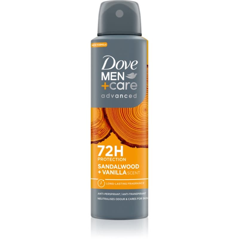 Men+Care Advanced Sandalwood & Vanilla antyperspirant dla mężczyzn Sandalwood&Vanilla