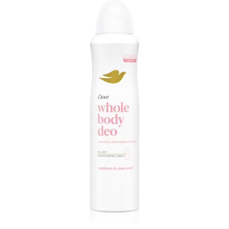 Raspberry & Rose dezodorant w sprayu do ciała