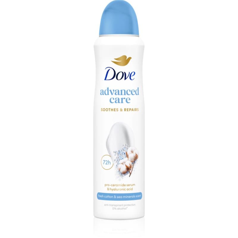Advanced Care Fresh Cotton and Sea Minerals antyperspirant spray